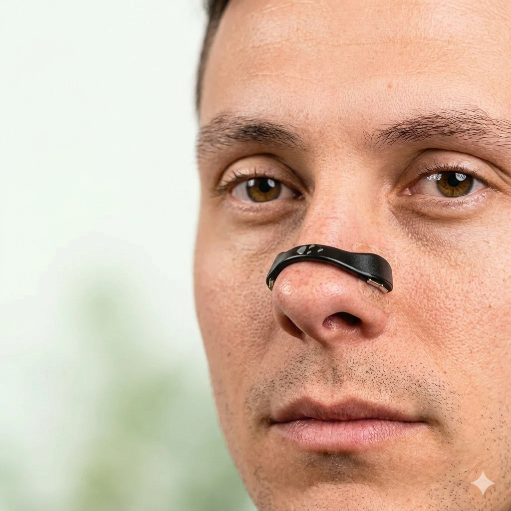 Dilatador Nasal Magnético para Atletas – Respire Melhor, Corra Melhor