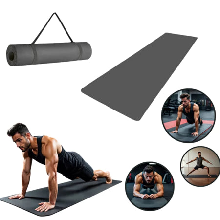 Tapete Mat Pro para Treino, Alongamento e Abdominal