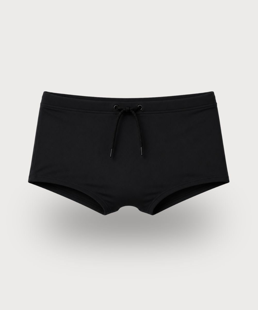 Sunga Boxer Poliamida Proteção UV50+ - Preta