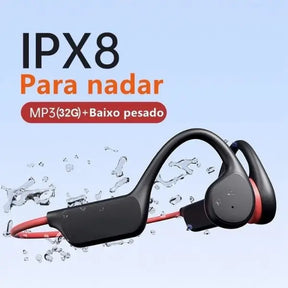 Fone Condução Óssea Esportes a Prova D'água Bluetooth - Better