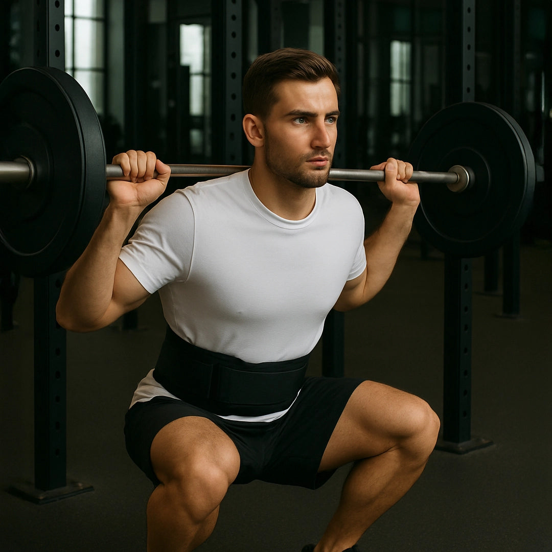 Cinturão Cinta de Musculação Treino Proteção Lombar Abdominal - Better