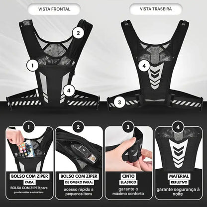 Colete Esportivo Refletivo Runner - Better Run