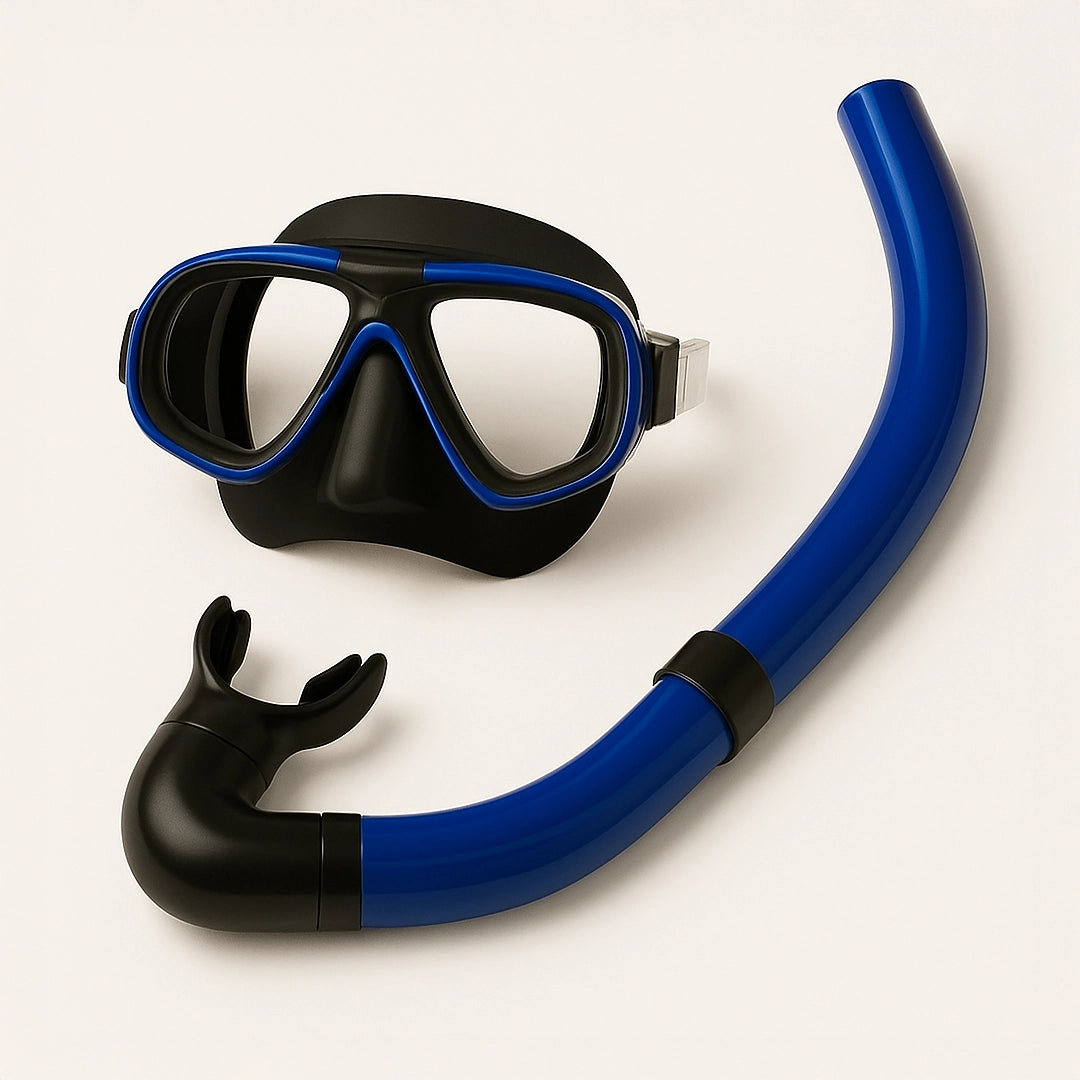 Conjunto para Mergulho Máscara Respirador Snorkel Profissional - Better