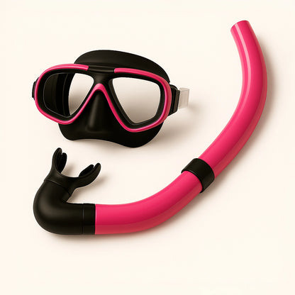 Conjunto para Mergulho Máscara Respirador Snorkel Profissional - Better
