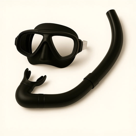 Conjunto para Mergulho Máscara Respirador Snorkel Profissional - Better