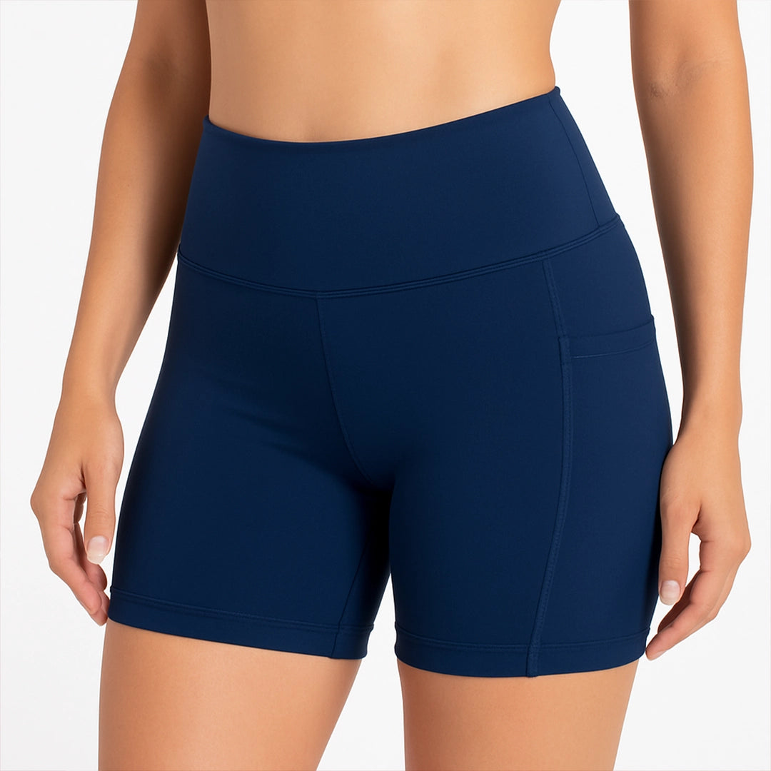 Shorts Feminino Cós Alto Zero Transparência Proteção UV50+- Better
