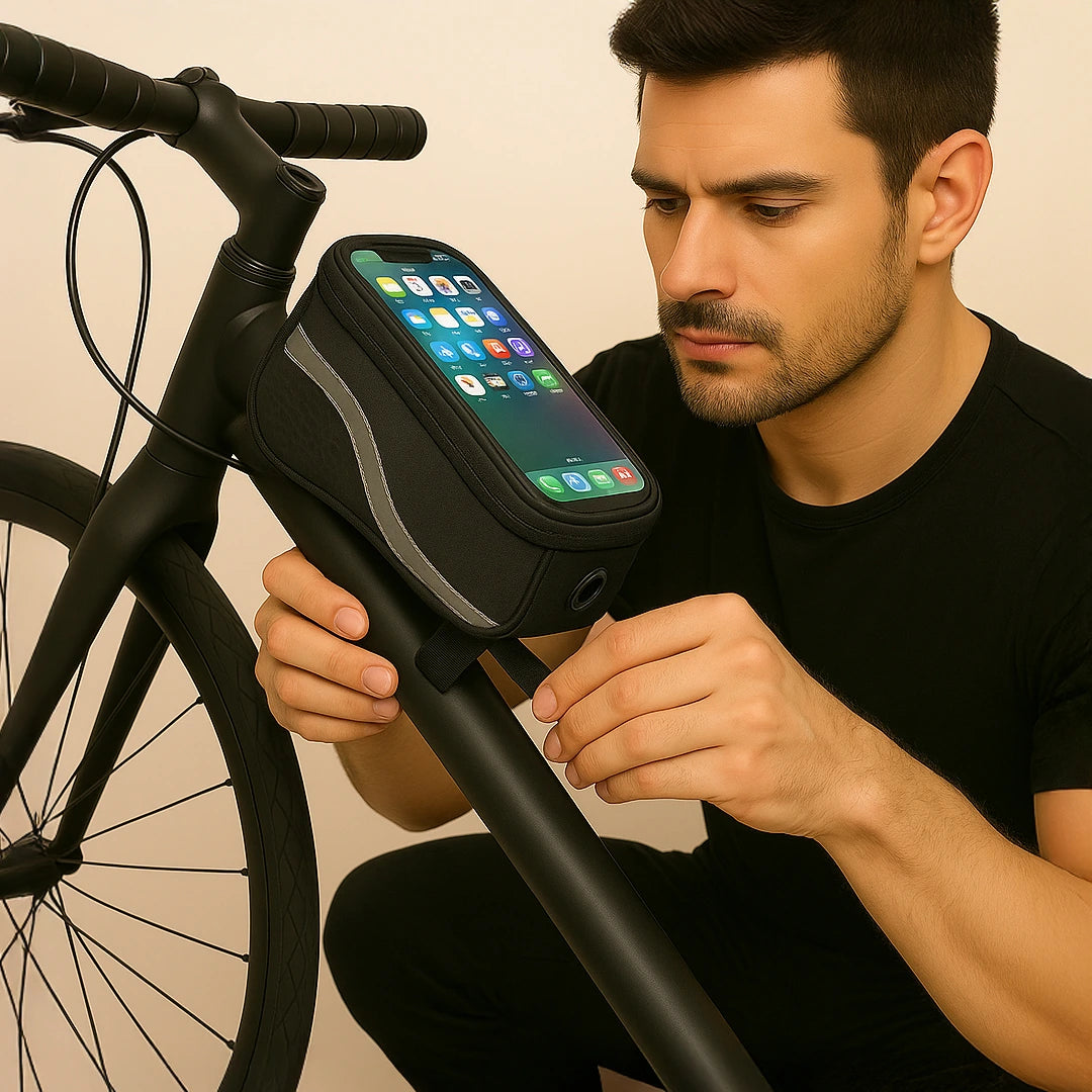 Bolsa de Quadro Bike Porta Celular Touch