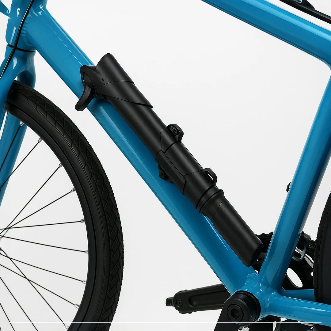 Bomba de Ar Compacta Portátil para Bicicleta