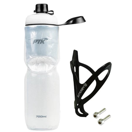 🚴💧 Garrafa Térmica 700ml + Suporte Absolute