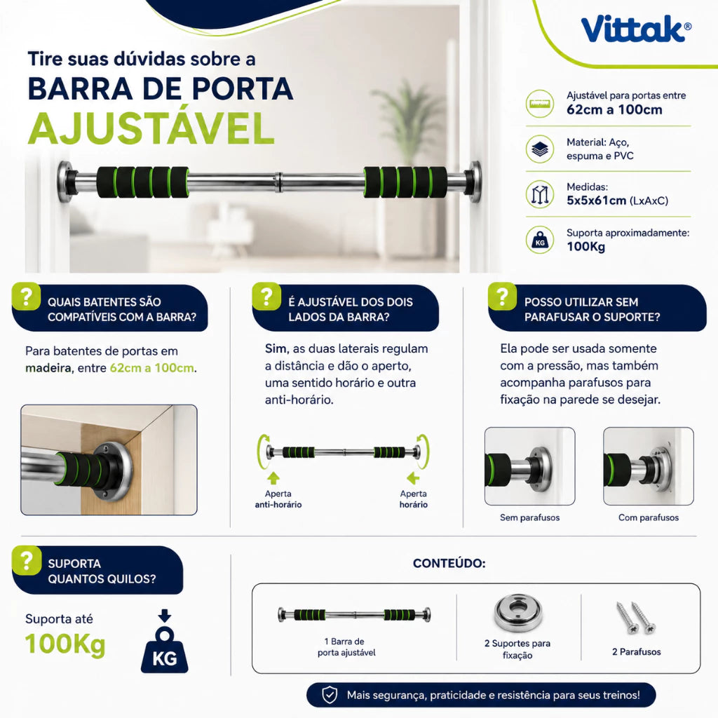 Barra de Exercícios Premium