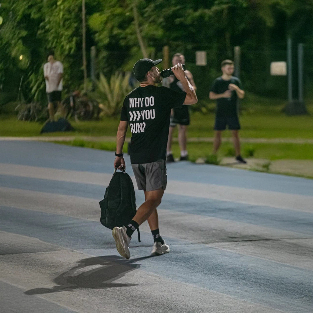 Camiseta Why Do You Run 90% Poliamida 10% Elastano - Better