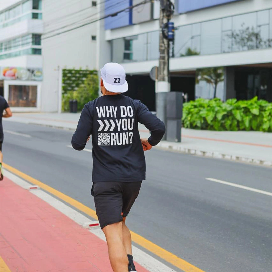 Camiseta Why Do You Run 90% Poliamida 10% Elastano - Better