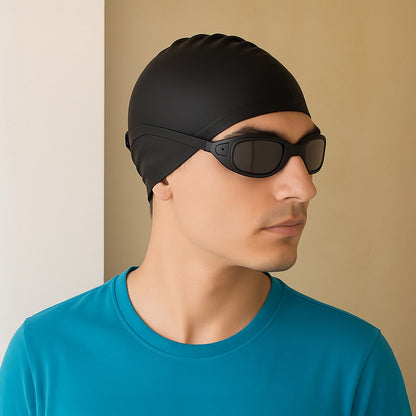 Conjunto Start Natação 4 em 1 - Óculos com Touca, Clip Nasal e Protetores de Ouvido - Better