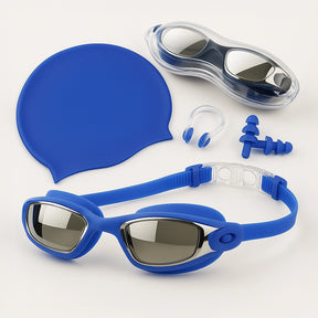 Conjunto Start Natação 4 em 1 - Óculos com Touca, Clip Nasal e Protetores de Ouvido - Better