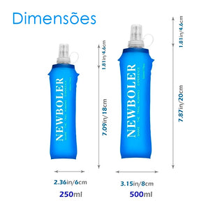 Garrafa Squeeze TPU Silicone Hidratação - Better