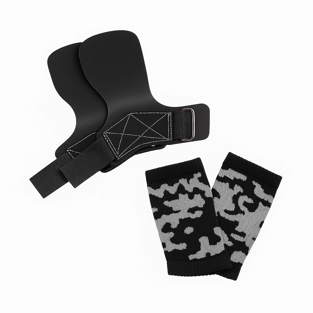 Kit Hand Grip Cross Funcional + Munhequeira Atoalhada Poliamida - Better
