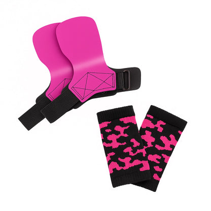 Kit Hand Grip Cross Funcional + Munhequeira Atoalhada Poliamida - Better