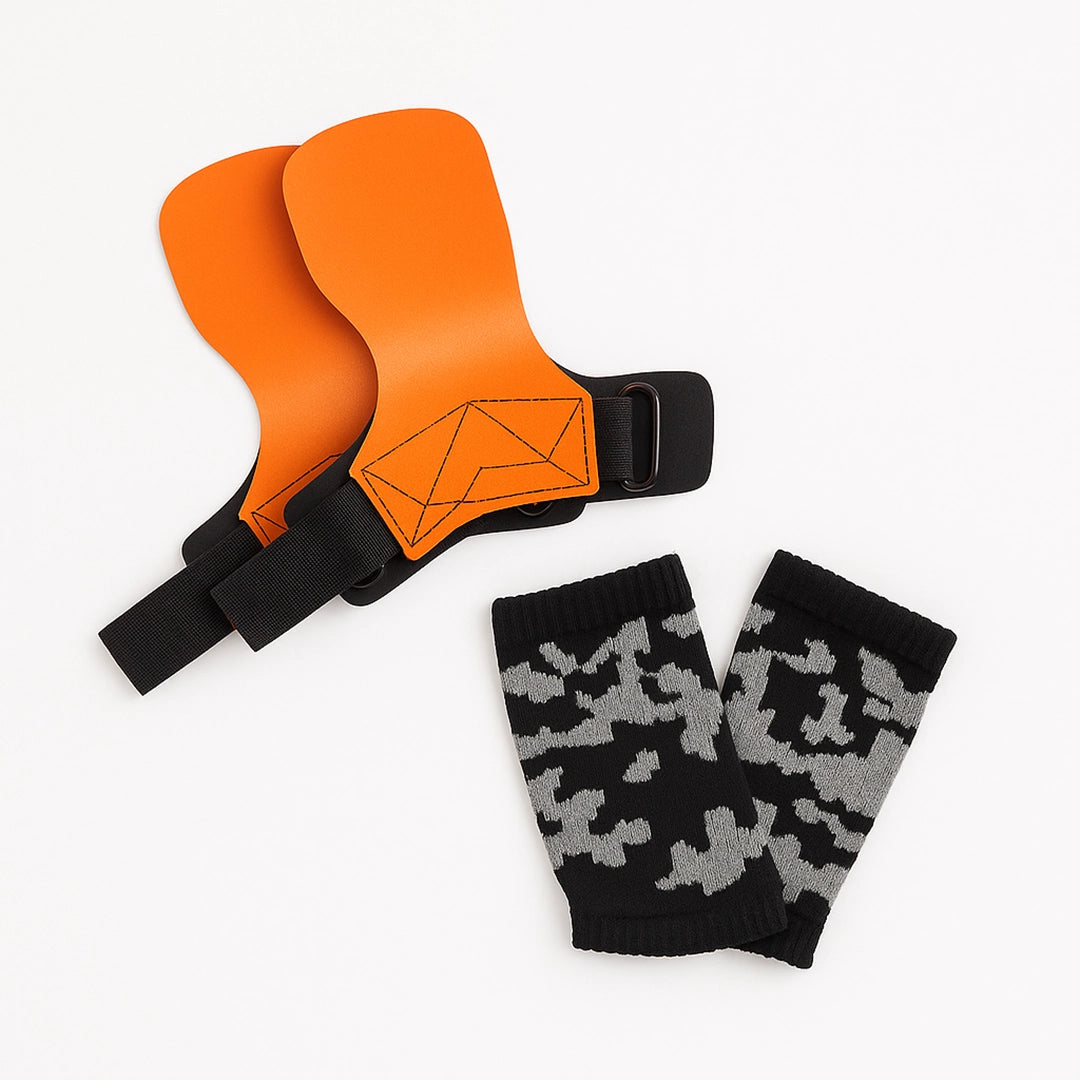 Kit Hand Grip Cross Funcional + Munhequeira Atoalhada Poliamida - Better
