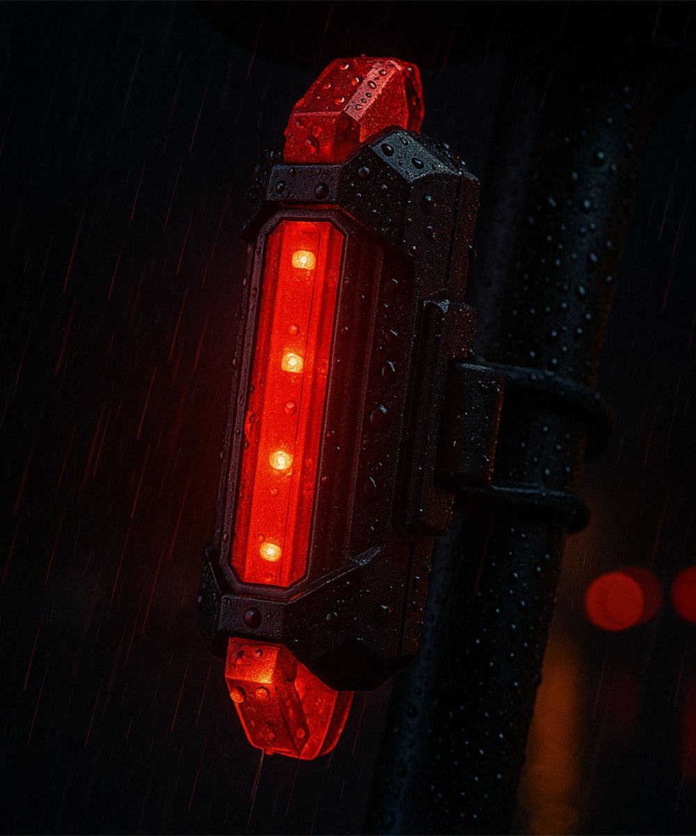 Kit Lanterna LED para Bicicleta Frente e Traseira