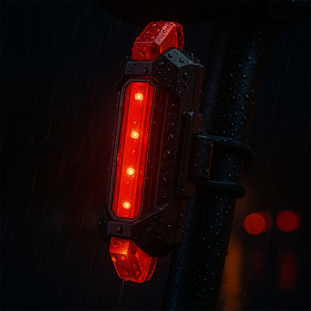 Kit Lanterna Farol de Bicicleta Ultra Led a Prova D'agua Com USB 10hrs autonomia - Better