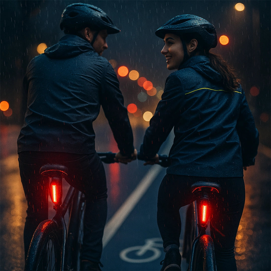 Kit Lanterna Farol de Bicicleta Ultra Led a Prova D'agua Com USB 10hrs autonomia - Better