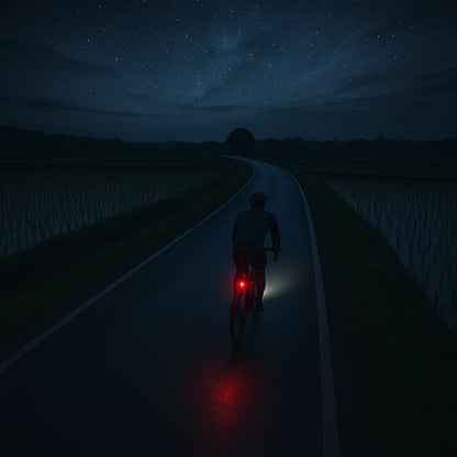 Kit Lanterna Farol de Bicicleta Ultra Led a Prova D'agua Com USB 10hrs autonomia - Better