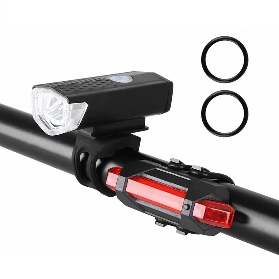 Kit Lanterna Farol de Bicicleta Ultra Led a Prova D'agua Com USB 10hrs autonomia - Better