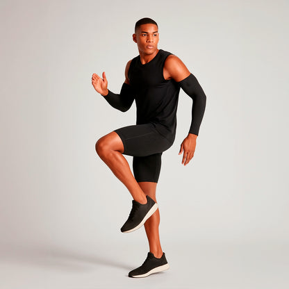 Manguito Compressão Proteção UV50+ Ciclismo Corrida Unissex - Better