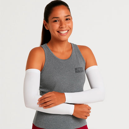 Manguito Compressão Proteção UV50+ Ciclismo Corrida Unissex - Better