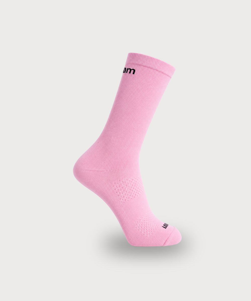 Meias Esportivas Respiráveis Poliamida - Rosa