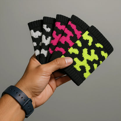 Munhequeira Esportiva Treino Canelada Atoalhada Poliamida - Better