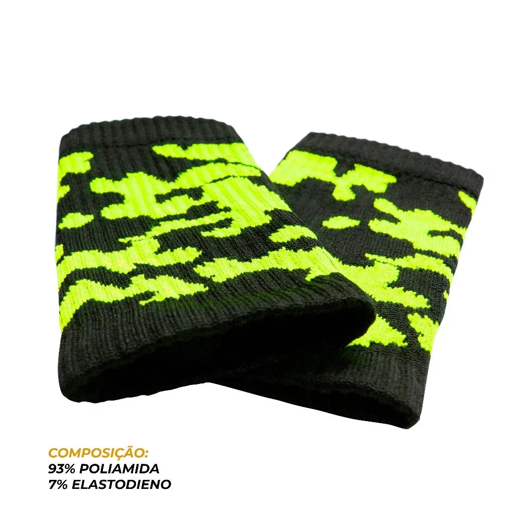 Munhequeira Esportiva Treino Canelada Atoalhada Poliamida - Better