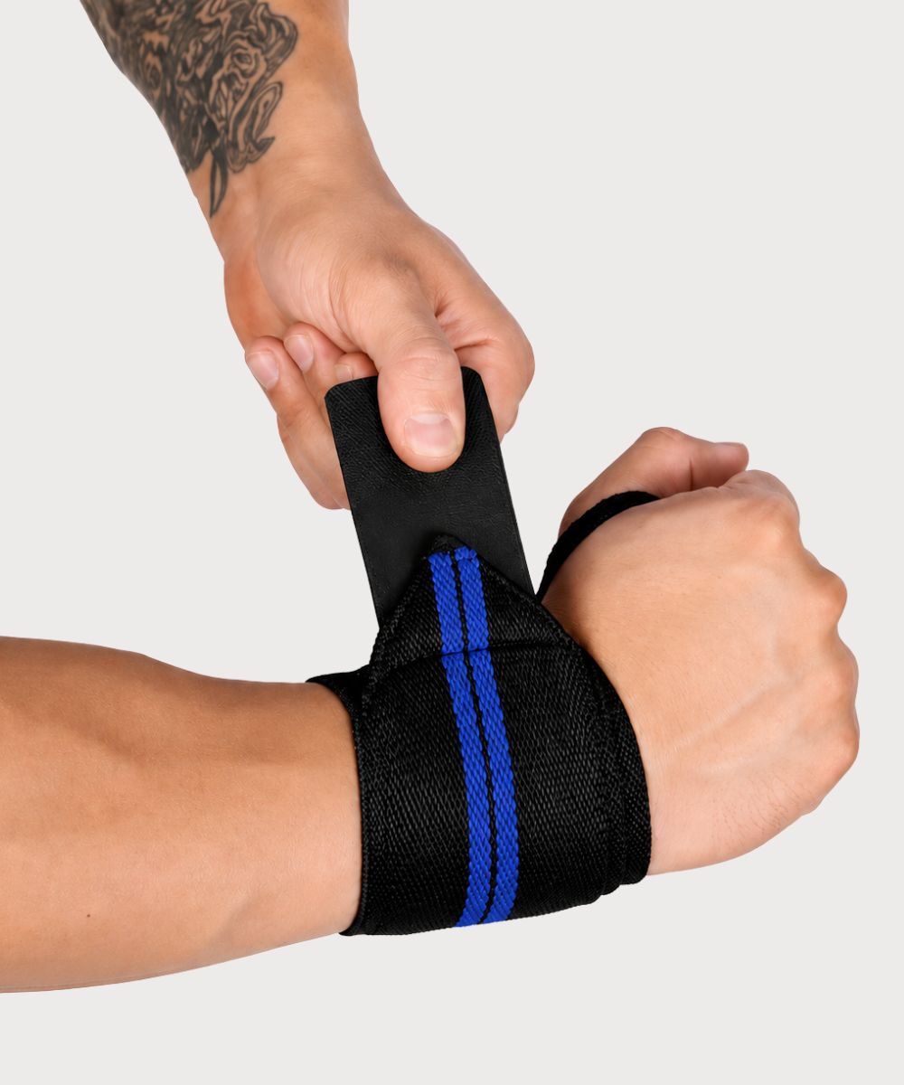 Munhequeira de Suporte com Dedal Azul